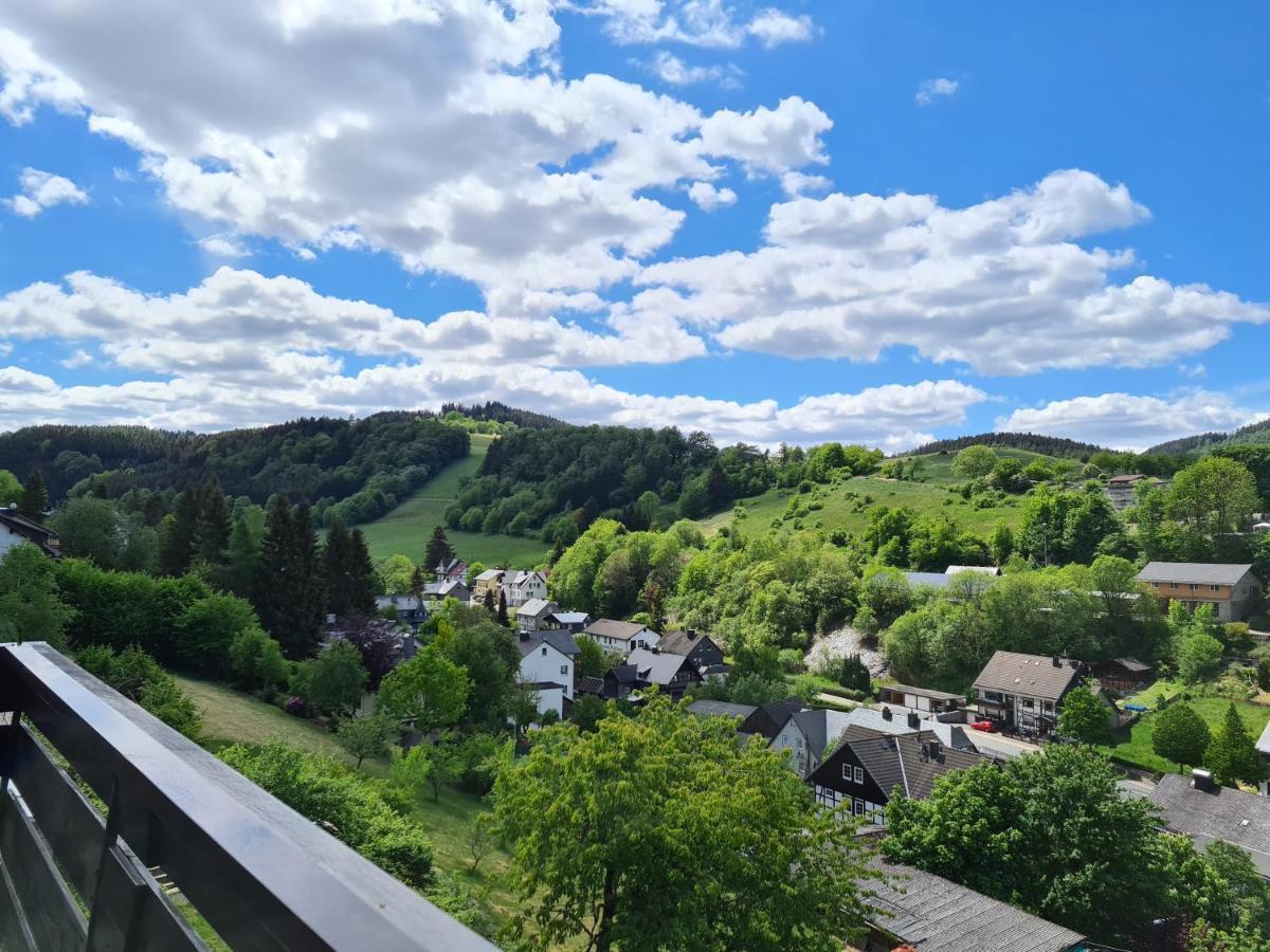 شقة Panoramablick Willingen Schwalefeld المظهر الخارجي الصورة