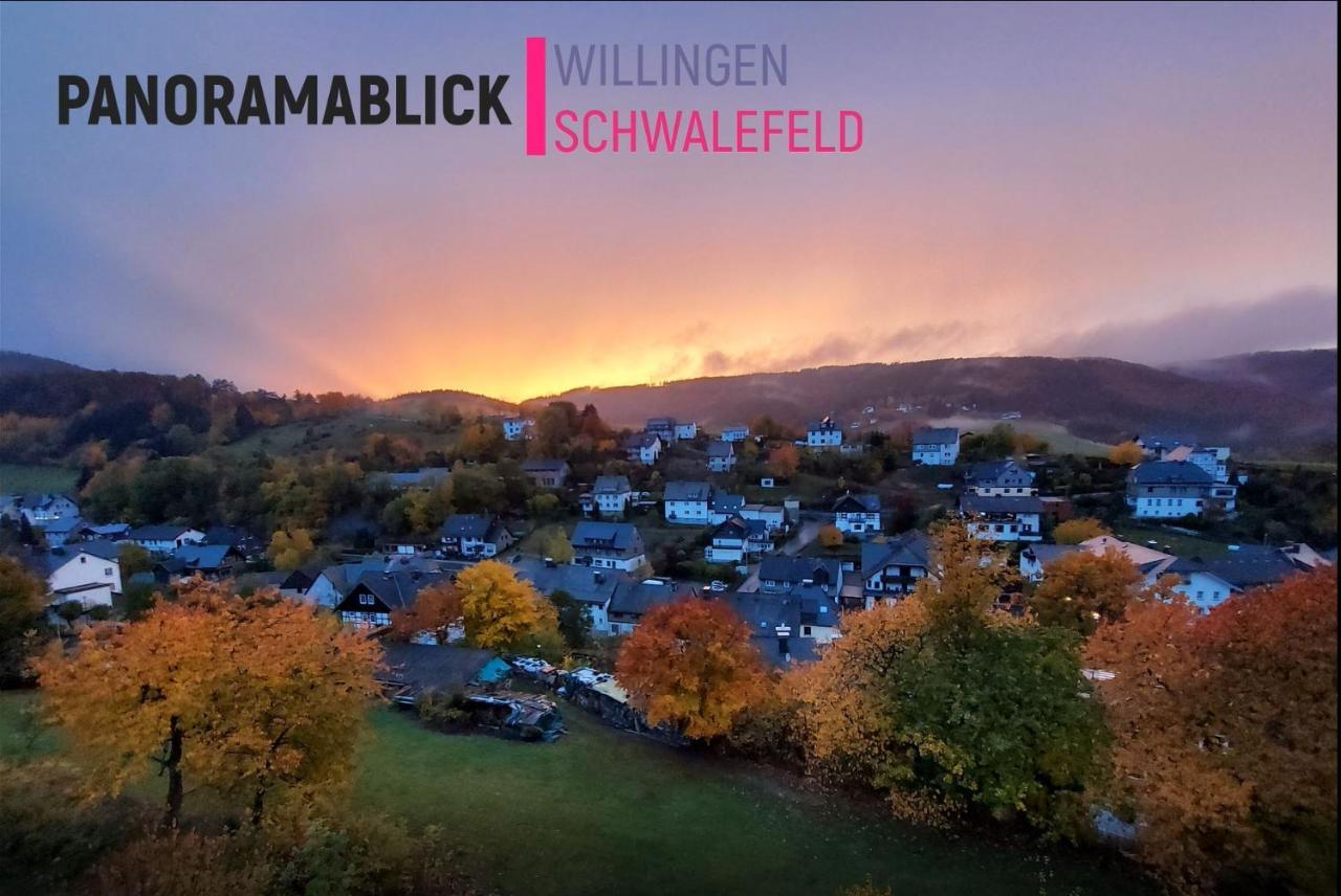 شقة Panoramablick Willingen Schwalefeld المظهر الخارجي الصورة