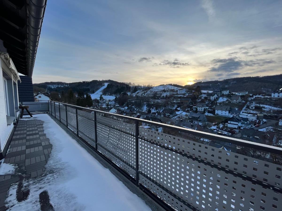 شقة Panoramablick Willingen Schwalefeld المظهر الخارجي الصورة