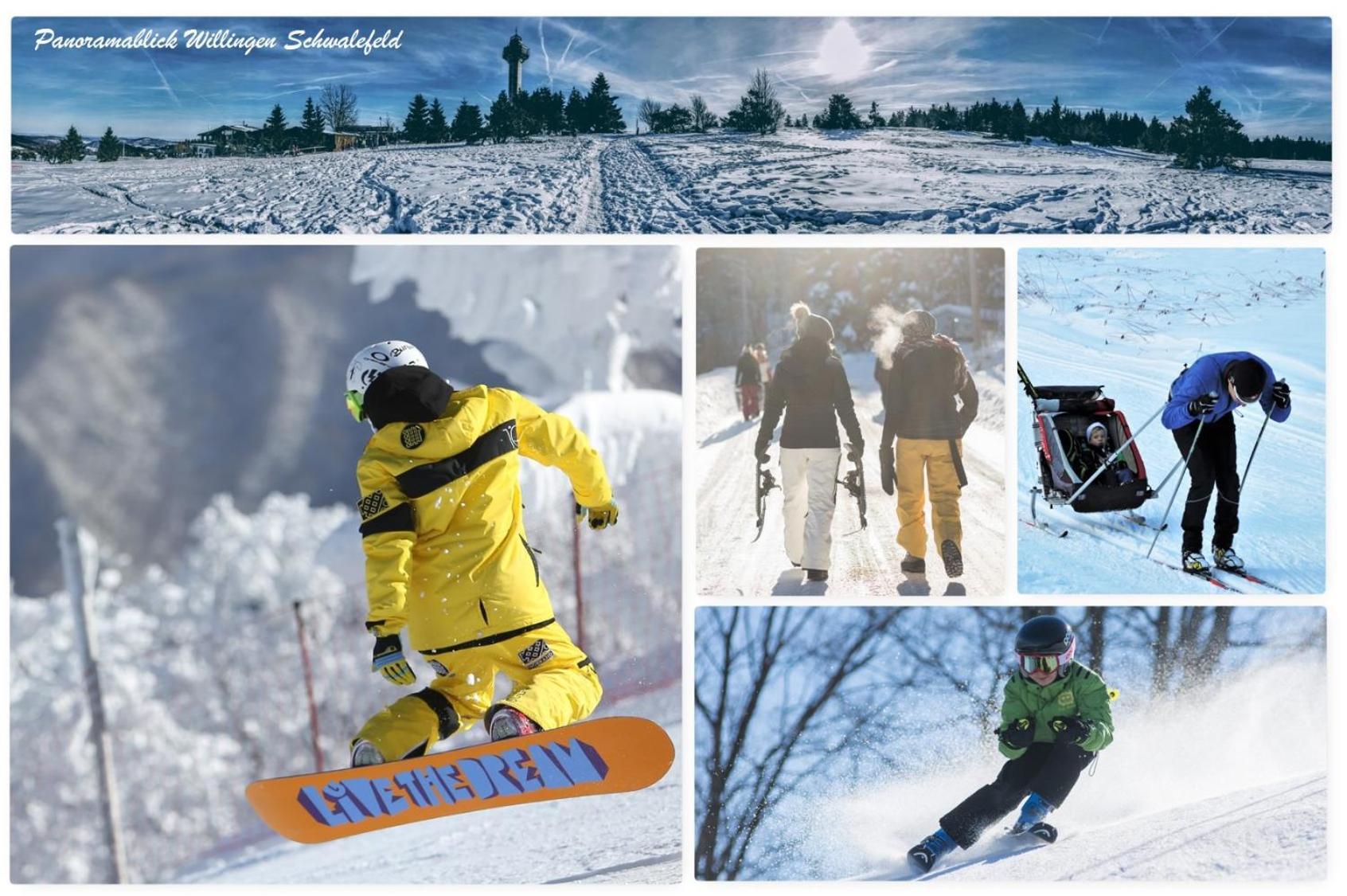 شقة Panoramablick Willingen Schwalefeld المظهر الخارجي الصورة